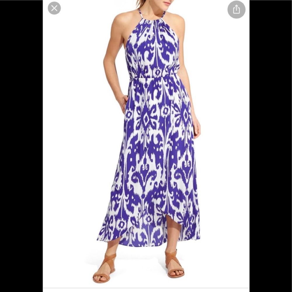 Athleta Ikat bloom maxi dress